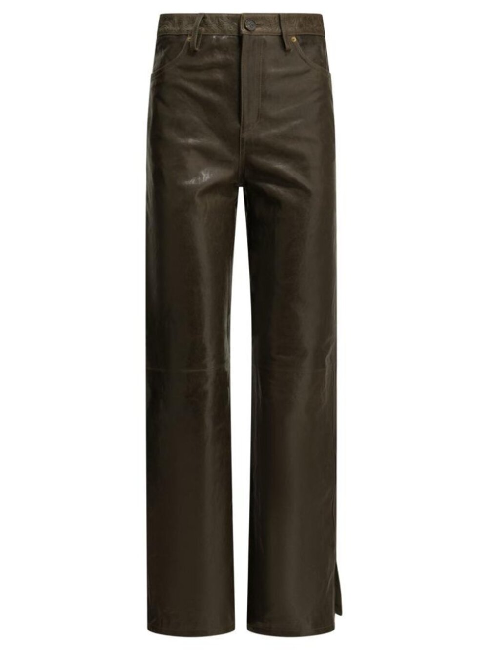 Golden Goose Melany Leather Pants Tag Size 42 Women